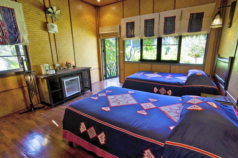 Hmong Hilltribe Lodge Mae Rim Dış mekan fotoğraf